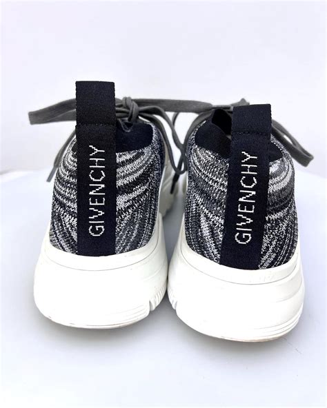 givenchy jaw knit low top sneakers|givenchy leather sneakers.